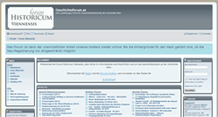 Desktop Screenshot of geschichteforum.at